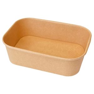 ENVASE RECTANGULAR KRAFT 16OZ
