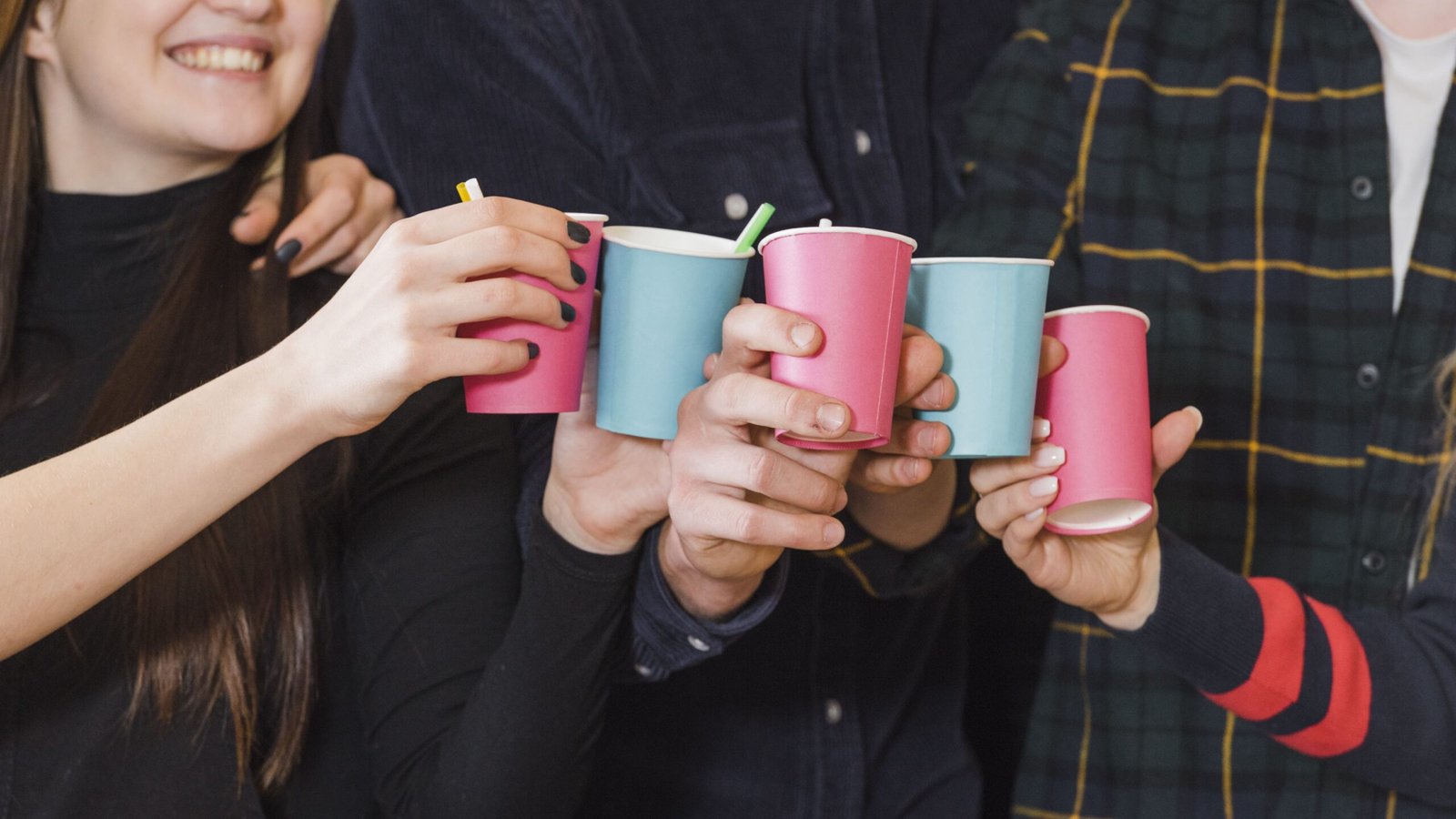 Coletero cubre vasos: